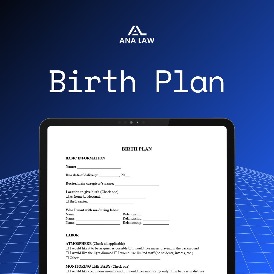 Birth Plan