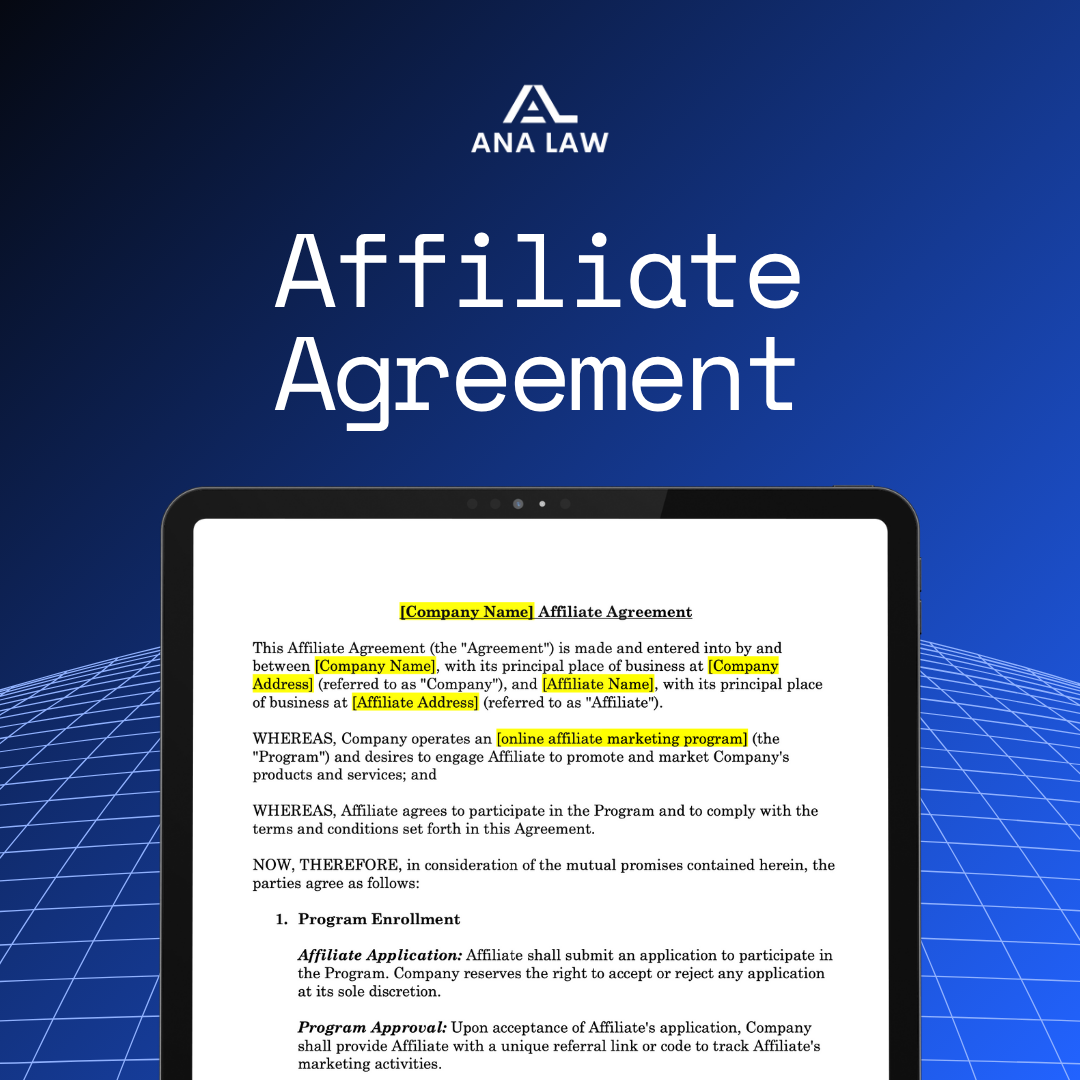 Affiliate Agreement