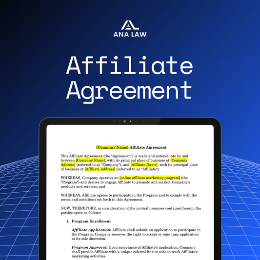 Affiliate Agreement