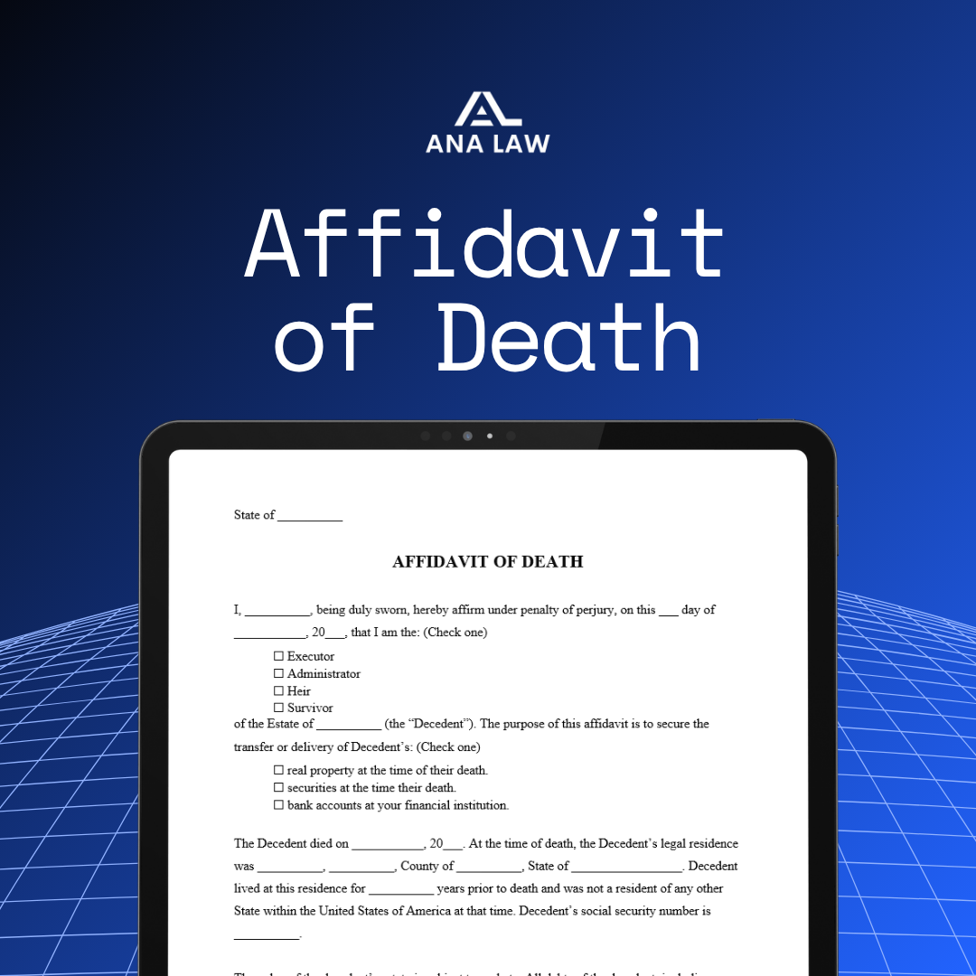 Affidavit of Death