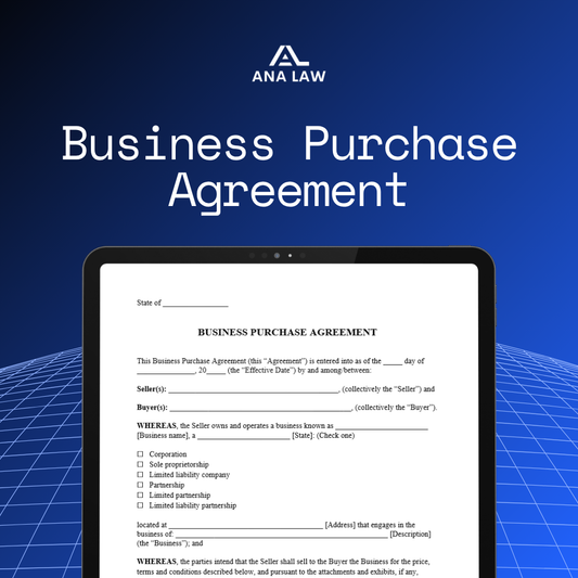 Business Purchase Agreement