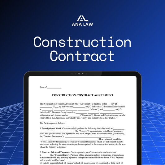 Construction Contract