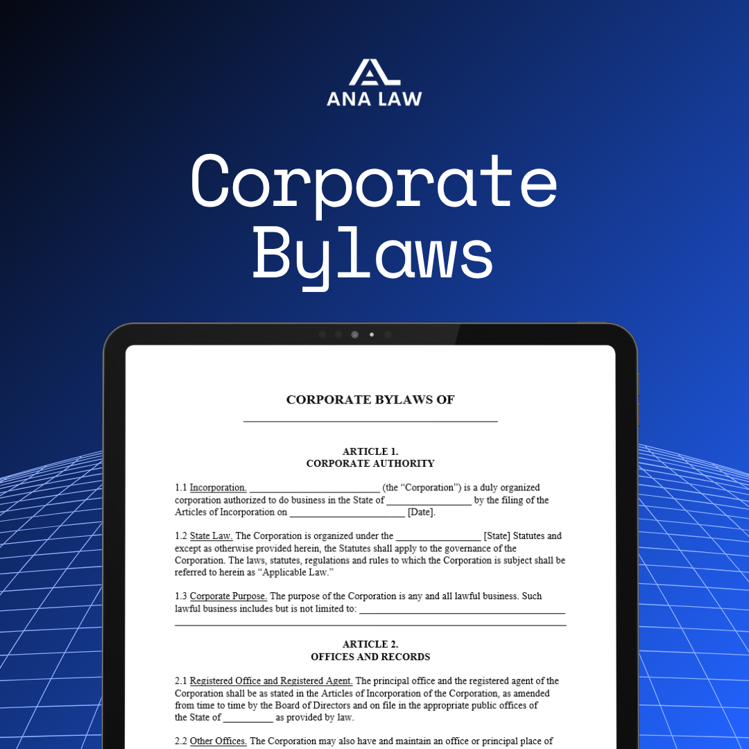 Corporate Bylaws