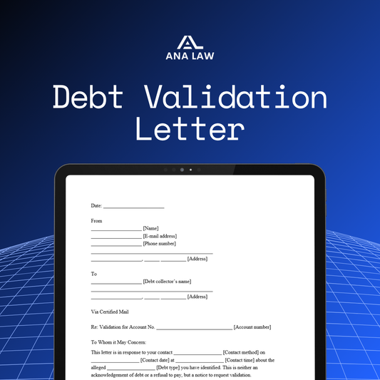 Debt Validation Letter