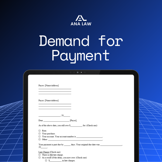 Demand for Payment