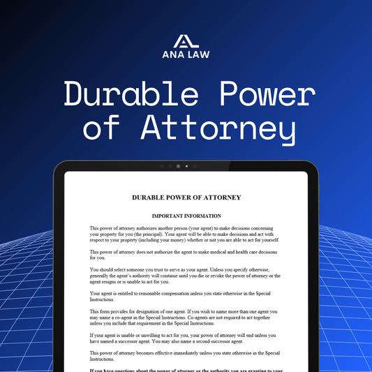Durable Power of Attorney