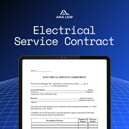 Electrical Service Contract