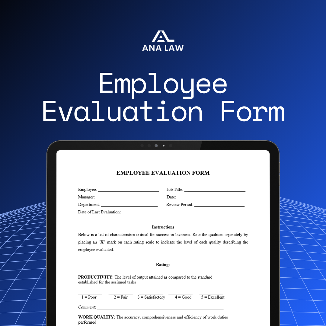 Employee Evaluation Form