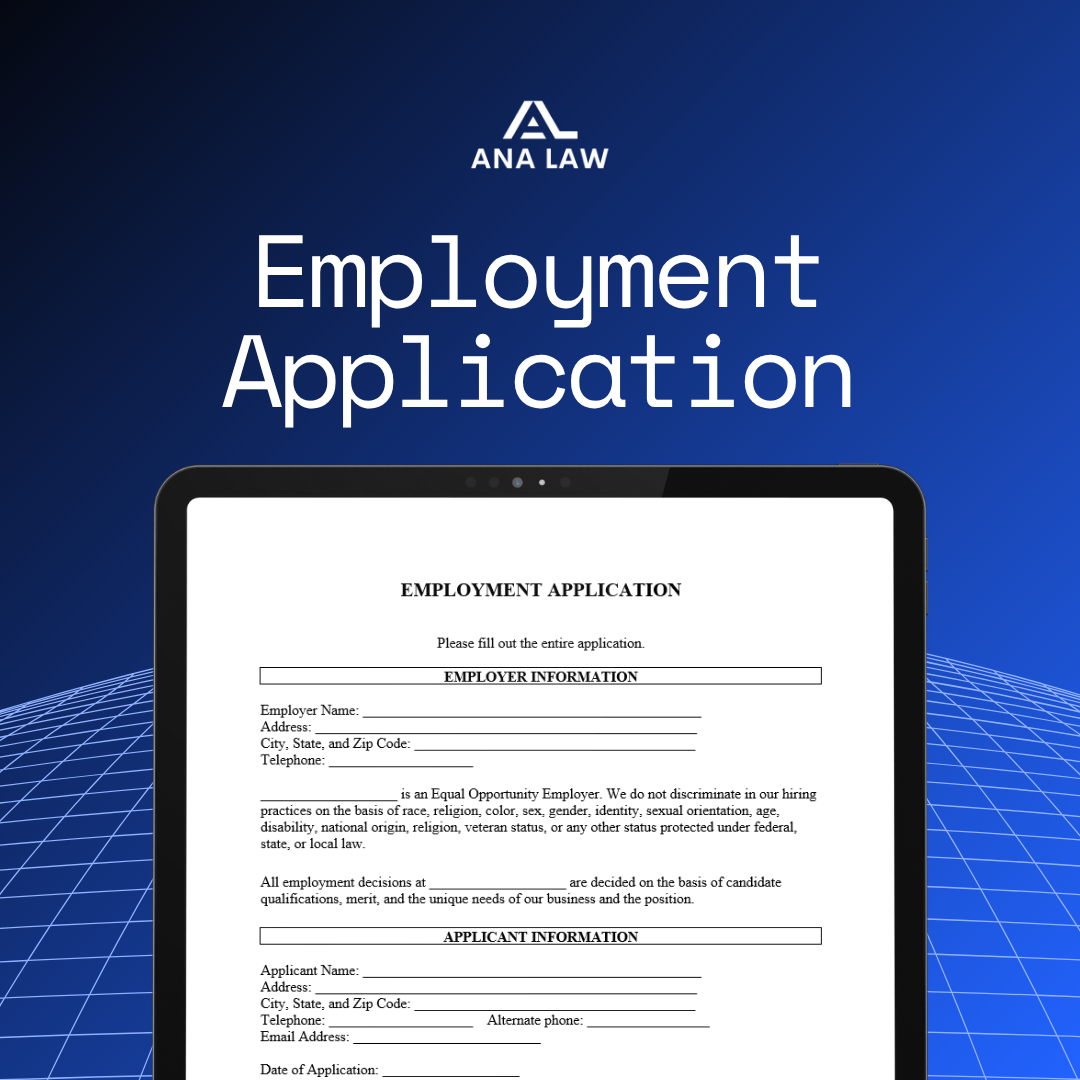 Employment Application