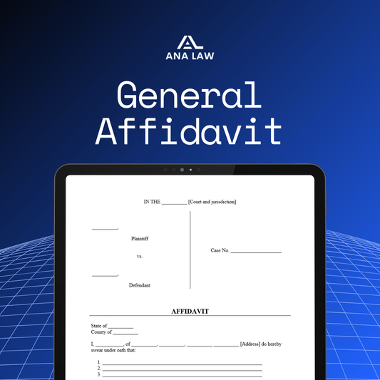 General Affidavit
