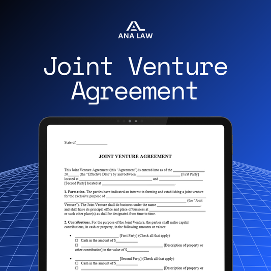 Joint Venture Agreement