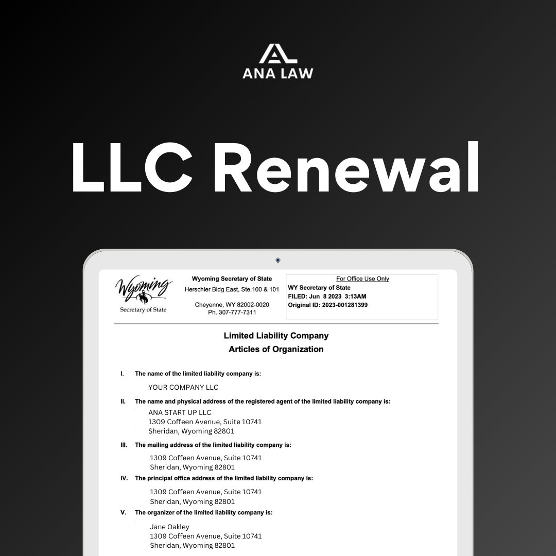 LLC Renewal