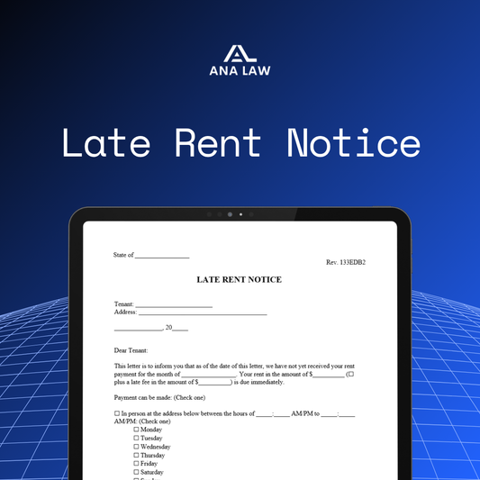 Late Rent Notice