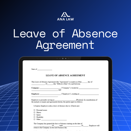 Leave of Absence Agreement