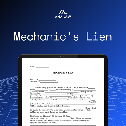 Mechanic's Lien
