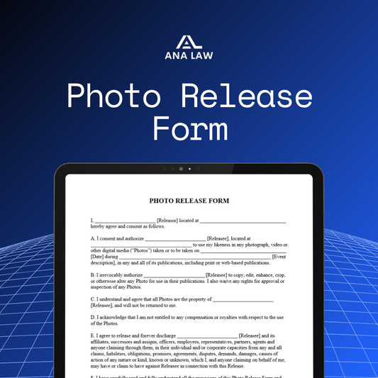 Photo Release Form