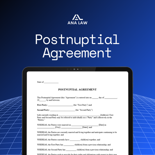 Postnuptial Agreement