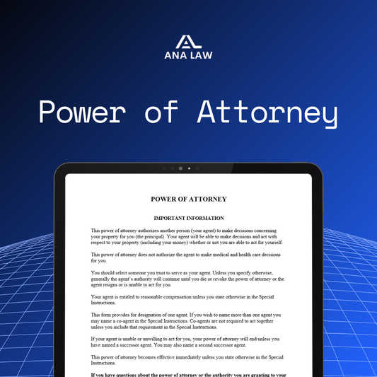 Power of Attorney