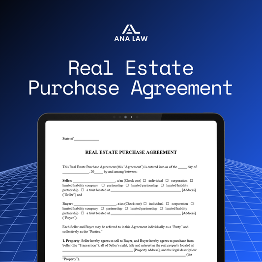 Real Estate Purchase Agreement
