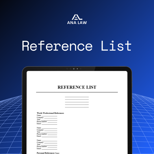Reference List
