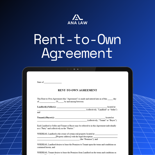 Rent-to-Own Agreement
