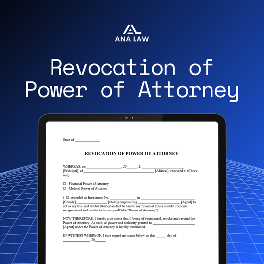 Revocation of Power of Attorney