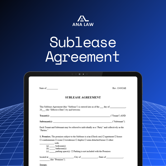 Sublease Agreement